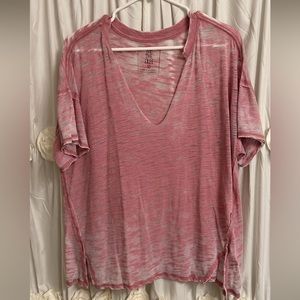 Women’s Free People Distressed Tee